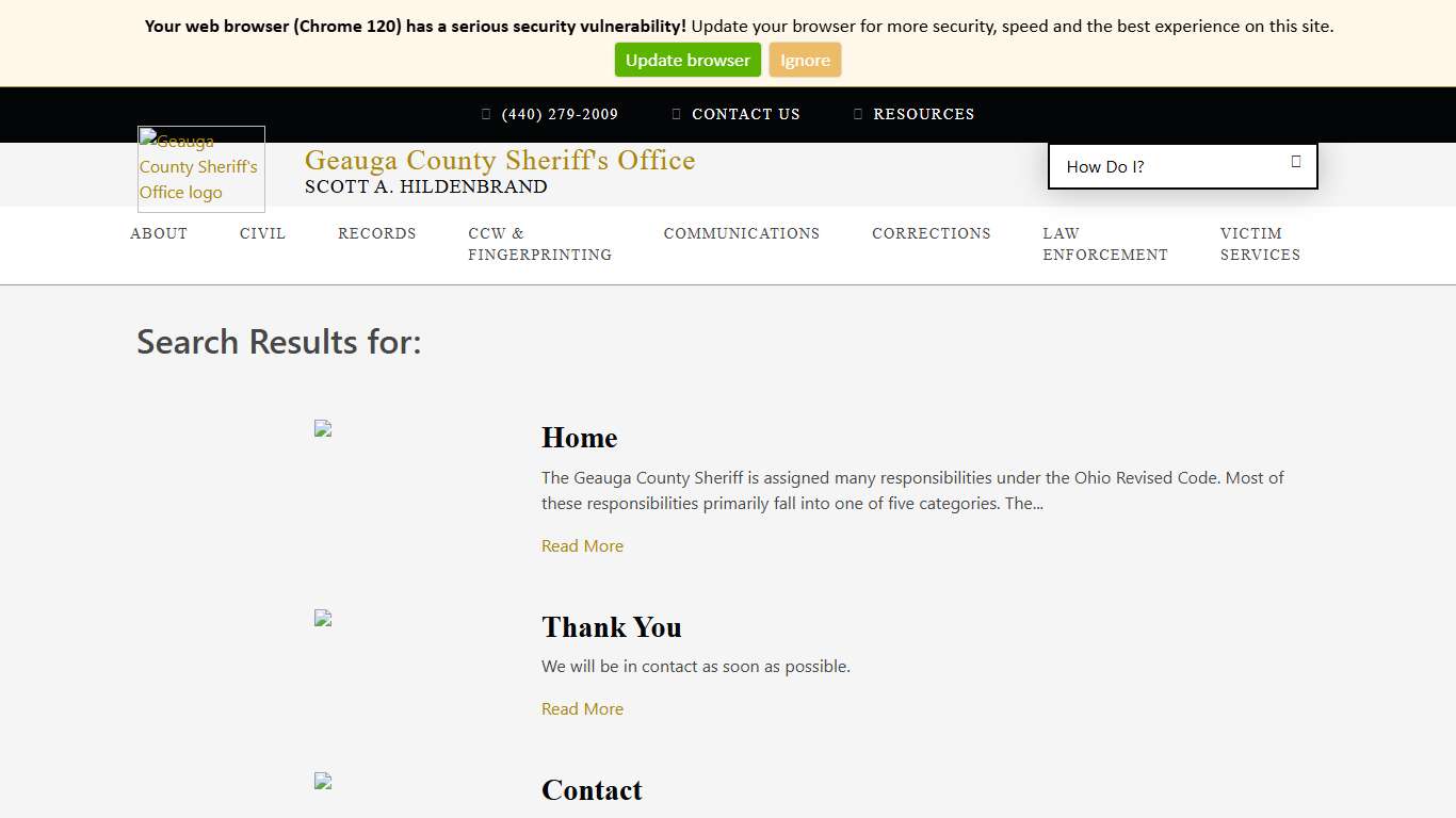 | Geauga County Sheriff's Office